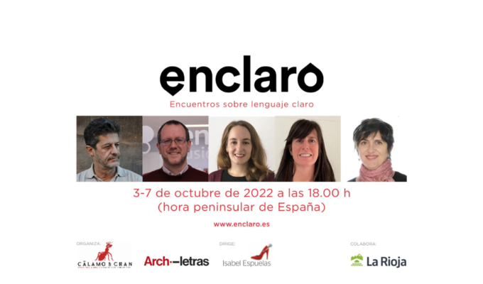 ENCLARO: Encuentros sobre Lenguaje Claro (3-7 de octubre)