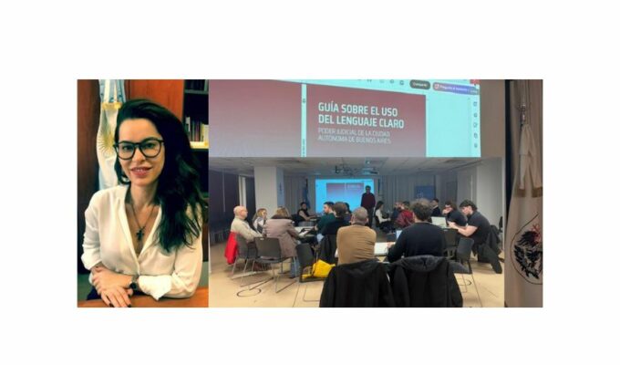 Lenguaje claro y calidad: herramientas concretas para mejorar la comunicación judicial, por Gisela Candarle