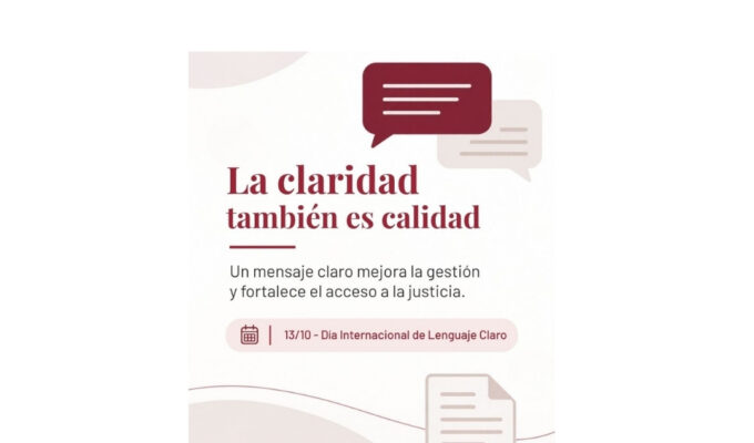 13 de octubre | Día Internacional del Lenguaje Claro
